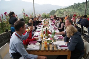 Outdoor Great Wall Dining