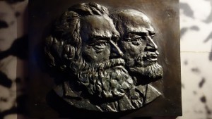 Images of Marx and Lenin in today's Shanghai