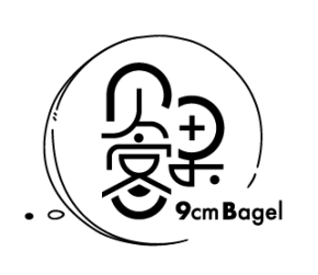 9cm Bagel Logo