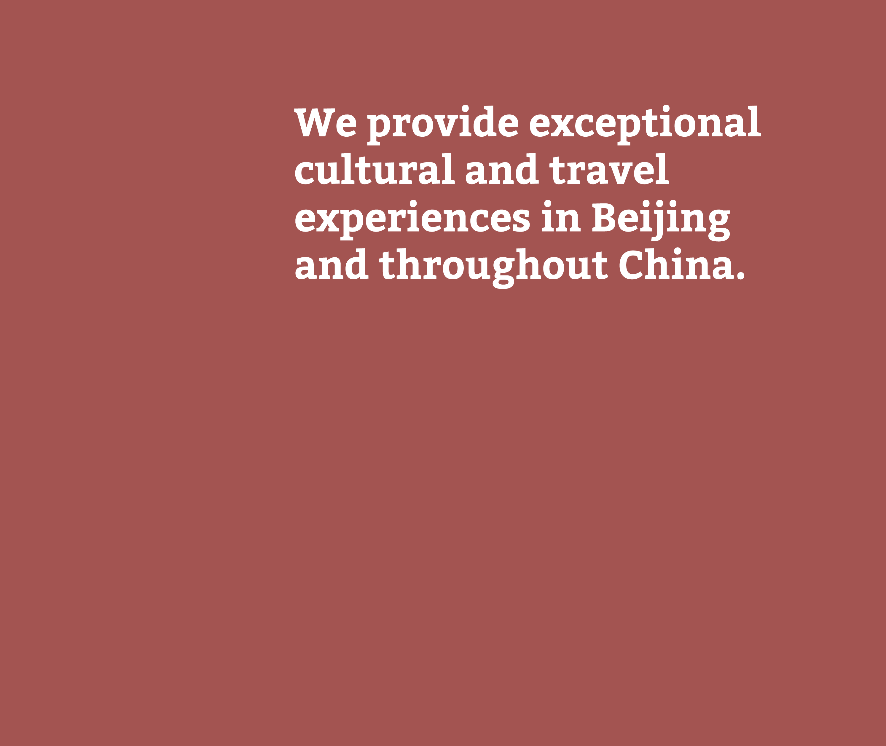Cultural Experiences | The Hutong