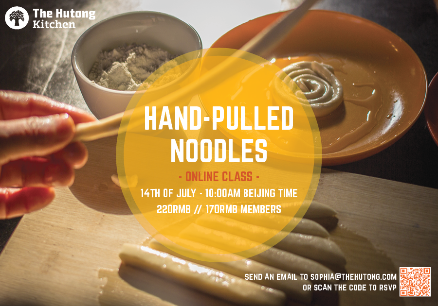 Xinjiang Hand Pulled Noodle Online Making Class The Hutong